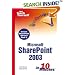 SharePoint 2003 in 10 Minutes (Sams Teach Yourself)