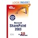 SharePoint 2003 in 10 minutes (Sams Teach Yourself)