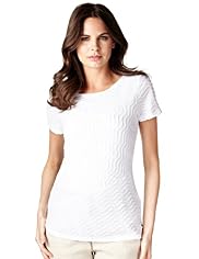Per Una Rippled & Panelled Top