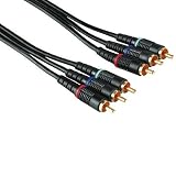Hama YUV-/RGB-Verbindungskabel 3 Cinch-Stecker-3 Cinch-Stecker, 10 mvon "Hama"