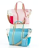 Brighten Up Canvas Tote with Pouch