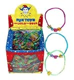12 X BUTTERFLIES BRACELETS GREAT FOR GIRLS PARTY LOOT BAGS OR PARTY PRIZES
