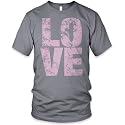Stressed Love (Pink) Fine Jersey T-Shirt