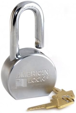 Freight Defense100264 American Padlock (A700, 7/16" Thick Shackle, 1-1/16 Closed Shackle Depth)