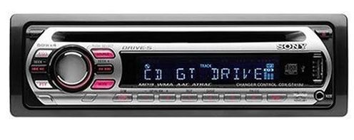 Sony - CDX-GT410 silver - Gt series CD tuner