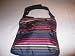 SONIA RYKIEL LARGE STRIPED MESSENGER BAG