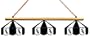 Imperial Chicago White Sox Licensed Three Shade Stained Glass Billiard Table Lamp