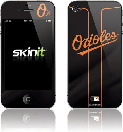 Skinit Baltimore Orioles Alternate/Away Jersey Vinyl Skin for Apple iPhone 4 / 4S