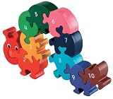 Toys : Centipede curly 1-10 Puzzle