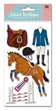 Jolee's Boutique Dimensional Stickers, Equestrian