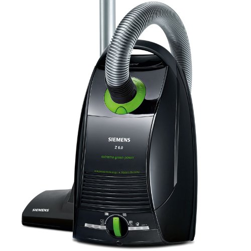 Siemens VSZ6GPX2 Bodenstaubsauger extreme green power / inkl. Parkettdüse soft & roll / Compressor Technology