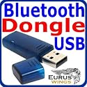 Eurus Bluetooth Usb Dongle (Pen-Size design & Transparent Blue Color)