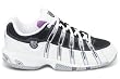 K-Swiss Women's Approach Mesh Tennis Shoe (White/ Black) - Size 6.5