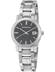 Burberry Womens BU9101 Large Check Stainless Steel Bracelet Watch