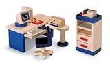 Pintoy Dolls House Wooden Accessory set - Study