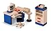 Toys : Pintoy Dolls House Wooden Accessory set - Study