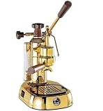 La Pavoni EG-8 Europiccola Gold-Plated Brass 8-Cup Espresso Machine
