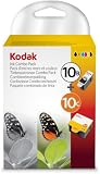 Kodak Tintenpatronen Combo Pack, 10B und 10C, schwarz/farbe