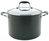 Review Meyer Group Ltd 81951 / Meyer Anolon Advanced Hard Anodised Stockpot with Glass Lid & DuPont Autograph 2 Non-stick coating, 26 cm, 9.5 Litre