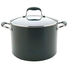 Anolon Advanced Hard Anodised Stockpot, 26 cm, 9.5 Litre