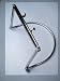 Harmonica Mouth Organ Holder - Neck Harness (full width harmonica)