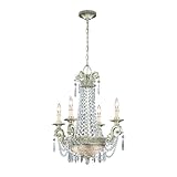Eurofase Lighting 19352-015 Gold with Antique Silver / Antique Scavo Classics Victorian 6 Light Abig