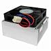 Electronics : Cables Unlimited Evercool FAN-P4-S478-2 Pentium 4 Socket 478 CPU Cooler