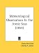Book Meteorological Observations In The Arctic Seas (1859)