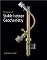 Principles of Stable Isotope Geochemistry