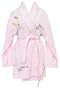 Aegean Chicks Rule Pink Terrycloth Robe