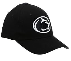 Top of the World Penn State Nittany Lions Black 1-Fit Stretch Cap