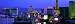 Panoramic Wall Decals - Las Vegas Skyline (4 foot wide Removable Graphic)