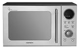 Daewoo KOR3000DSL 20 litre 800 watt Touch Control Solo Microwave Oven, Silver
