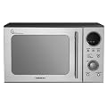 Daewoo KOR3000DSL 20 litre 800 watt Touch Control Solo Microwave Oven, Silver