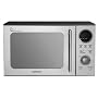 Daewoo KOR3000DSL 20 litre 800W Duo Plate Microwave Silver