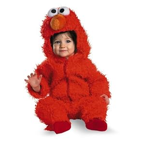 INFANT Seasame Streets Plush Elmo Infant Costume by Disguise