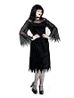 Plus Size Gothic Theatre Costumes Vampire Vampiress Sorceress Black Goth Dress