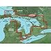New-GARMIN VUS017R LAKE HURON LAKE ST. CLAIR BLUECHART G2 - 30376