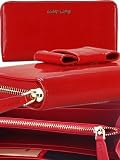〔ミュウミュウ〕MiuMiu エナメルレザー リボン ラウンド ＺＩＰ 長財布『VERNICE FIOCCO』〔海外並行正規品〕