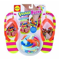 ALEX TOYS FRINGY FLOPS - SIZE SMALL