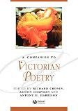 Buy : A Companion to Victorian Poetry (Blackwell Companions to Literature & Culture) (Blackwell Companions to Literature and Culture)