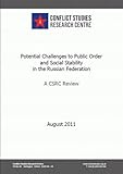 Potential challenges to public order and social stability in the Russian Federation