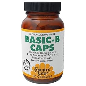 Country Life - Basic-B, 90 capsules