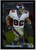 Visanthe Shiancoe New York Giants 2003 Bowman Chrome Rookie Football Card