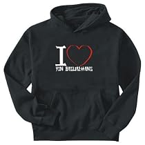 Sweatshirt Black " Oriental Love Yin Baguazhang " Martial Arts