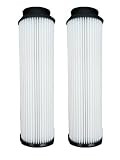 2 WASHABLE and REUSABLE Hepa Filters for All Bagless Hoover Windtunnels
