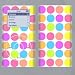 IPOD MINI Bright Dots Skin 01041
