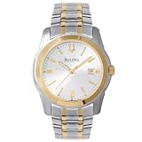 Bulova Mens Two-Tone Bracelet Watch #98H18 by Bulova