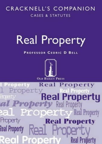 Real Property: Cases and Statutes (Cracknell's Companion)