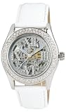 Burgmeister Damen-Automatik-Skelett-Uhr Ravenna weiß BM140-106